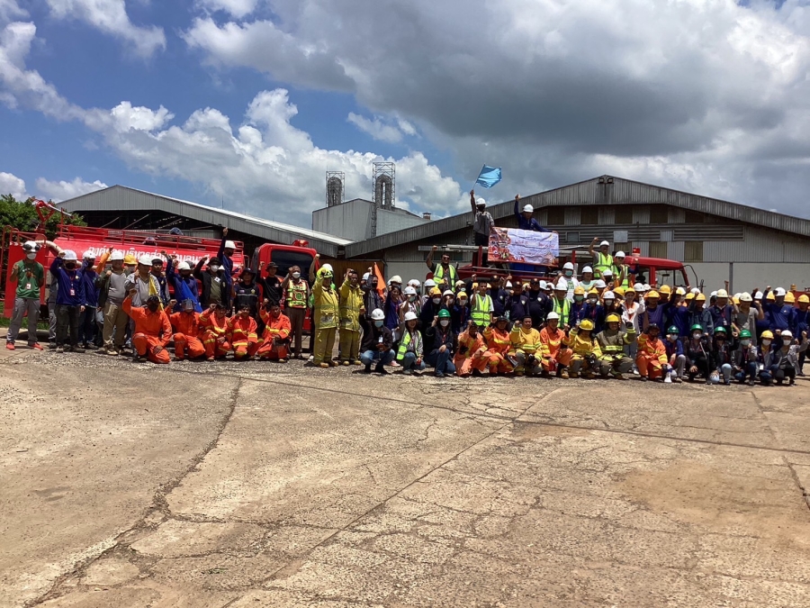 งานป้องกันและบรรเทาสาธารณภัย สำนักปลัด อบต.  เป็นหน่วยงานสนับสนุนเข้าร่วมฝึกซ้อมดับเพลิงและอพยพหนีไฟ ประจำปี 2566 ณ  บริษัท อุบลซันฟลาวเวอร์ จำกัด