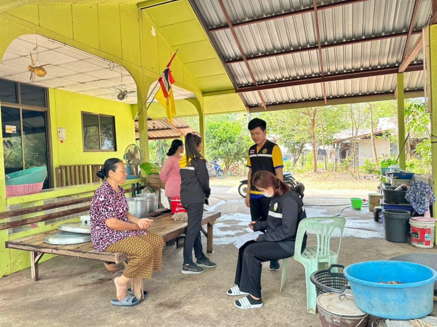 กองสวัสดิการสังคม องค์การบริหารส่วนตำบลนาดีดำเนินการออกพื้นที่สำรวจ ผู้ประสบปัญหาทางสังคมกระทรวงการพัฒนาสังคมและความมั่นคงของมนุษย์ (กลุ่มเปาะบาง) ในพื้นที่ตำบลนาดี อำเภอนาเยีย จังหวัดอุบลราชธานี