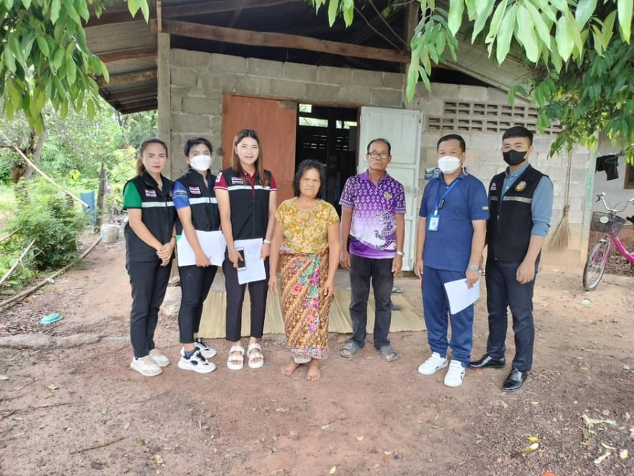 กองสวัสดิการสังคม ดำเนินการออกสำรวจโครงการปรับสภาพแวดล้อมที่อยู่อาศัยสำหรับคนพิการ,ผู้สูงอายุ,ผู้ป่วยที่อยู่ในระยะกึ่งเฉียบพลันและผู้ที่ภาวะพึ่งพิง ประจำปี 2566